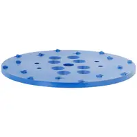 Disco para lixar concreto - 250 mm - 16 segmentos de lixa