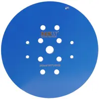 Lijadora de disco - diámetro: 250 mm - 16 segmentos de lijado