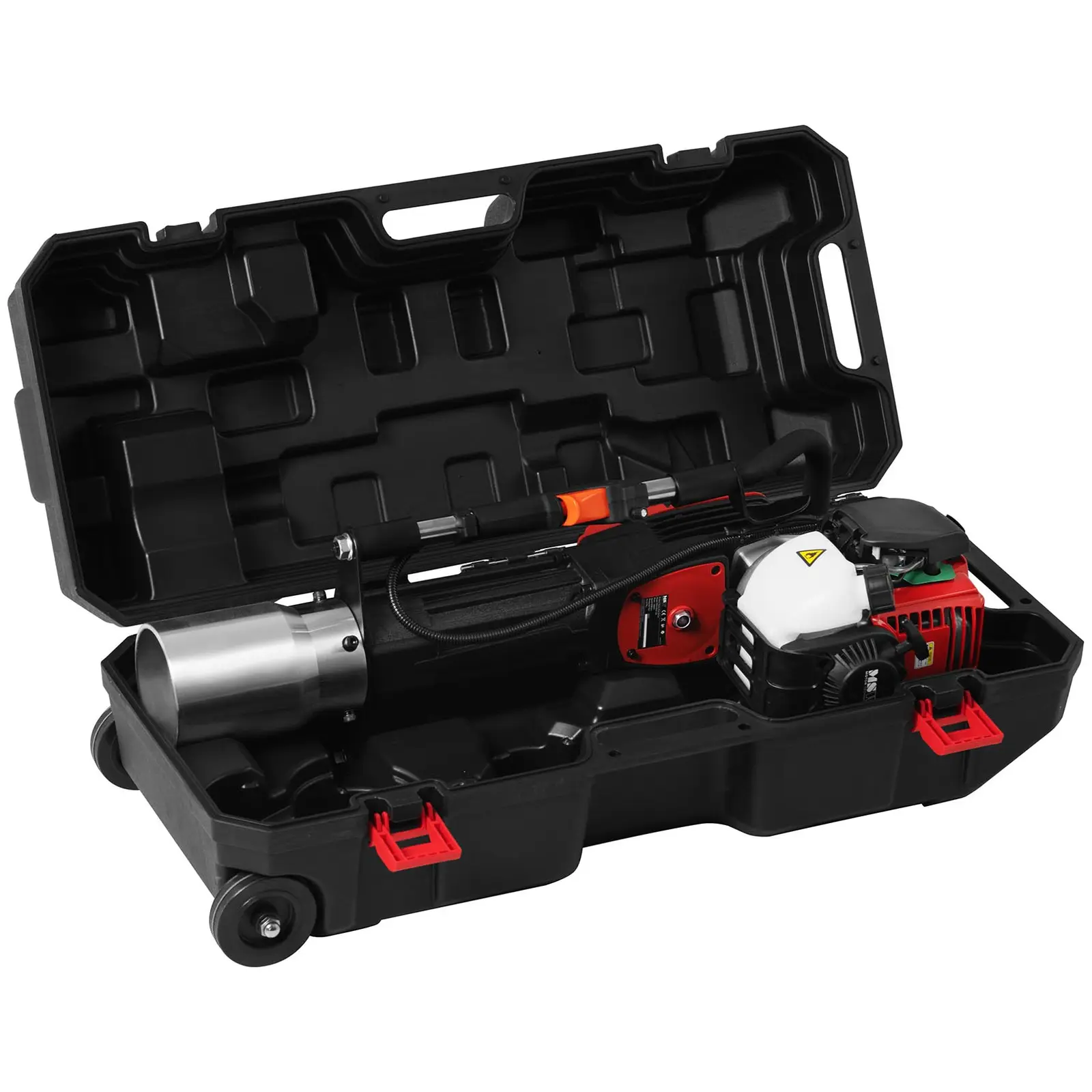 Benzínové beranidlo - průměr 120 mm - 870 W - 1,3 Nm / 5 500 ot/min - 25–50 J (Barva: Černá)