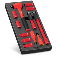 Insulated Socket Wrench Set - 12 parts