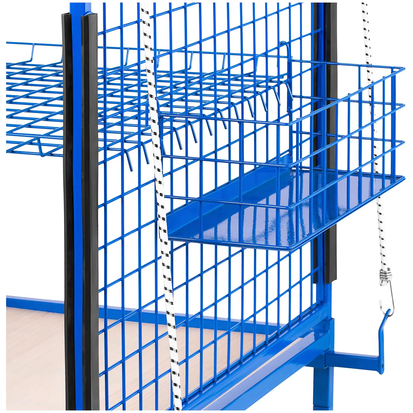 Chariot de rangement pour carrosserie - 60 x 90 x 202 cm - 220 kg (Freins au niveau des roues: Oui)