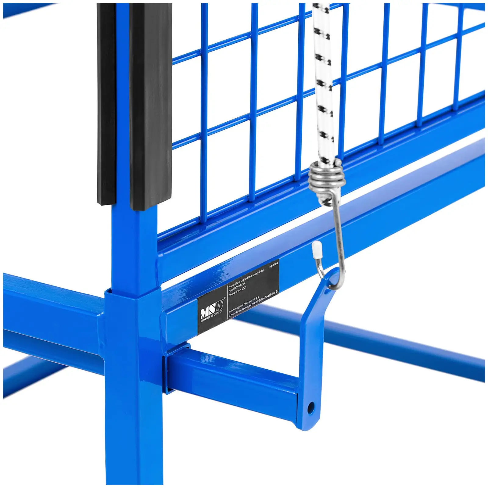 Chariot de rangement pour carrosserie - 60 x 90 x 202 cm - 220 kg (Couleur(s): Bleu)