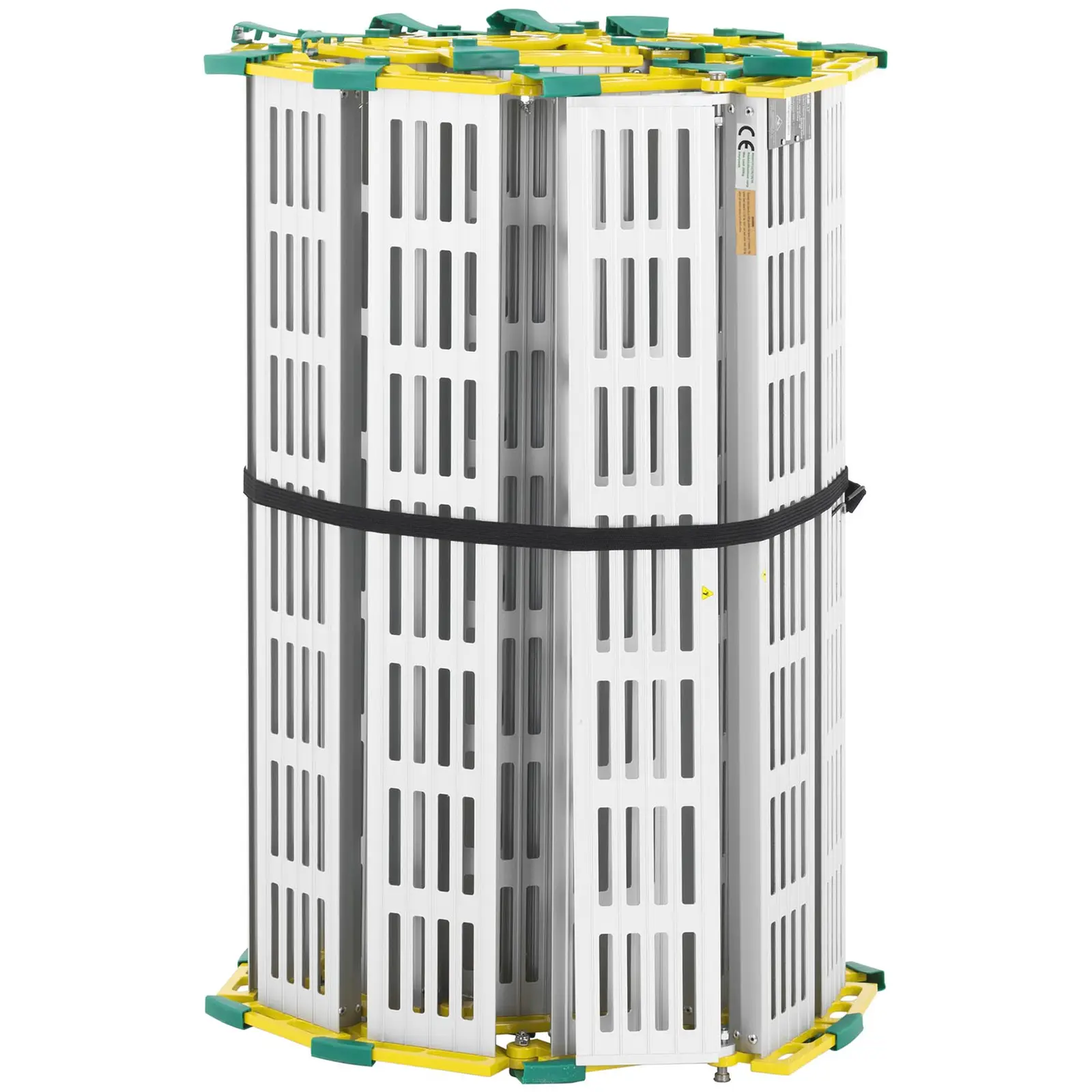 Hliníková rampa - mobilní - 500 kg - 3 000 x 914 mm (Barva: Stříbrná)