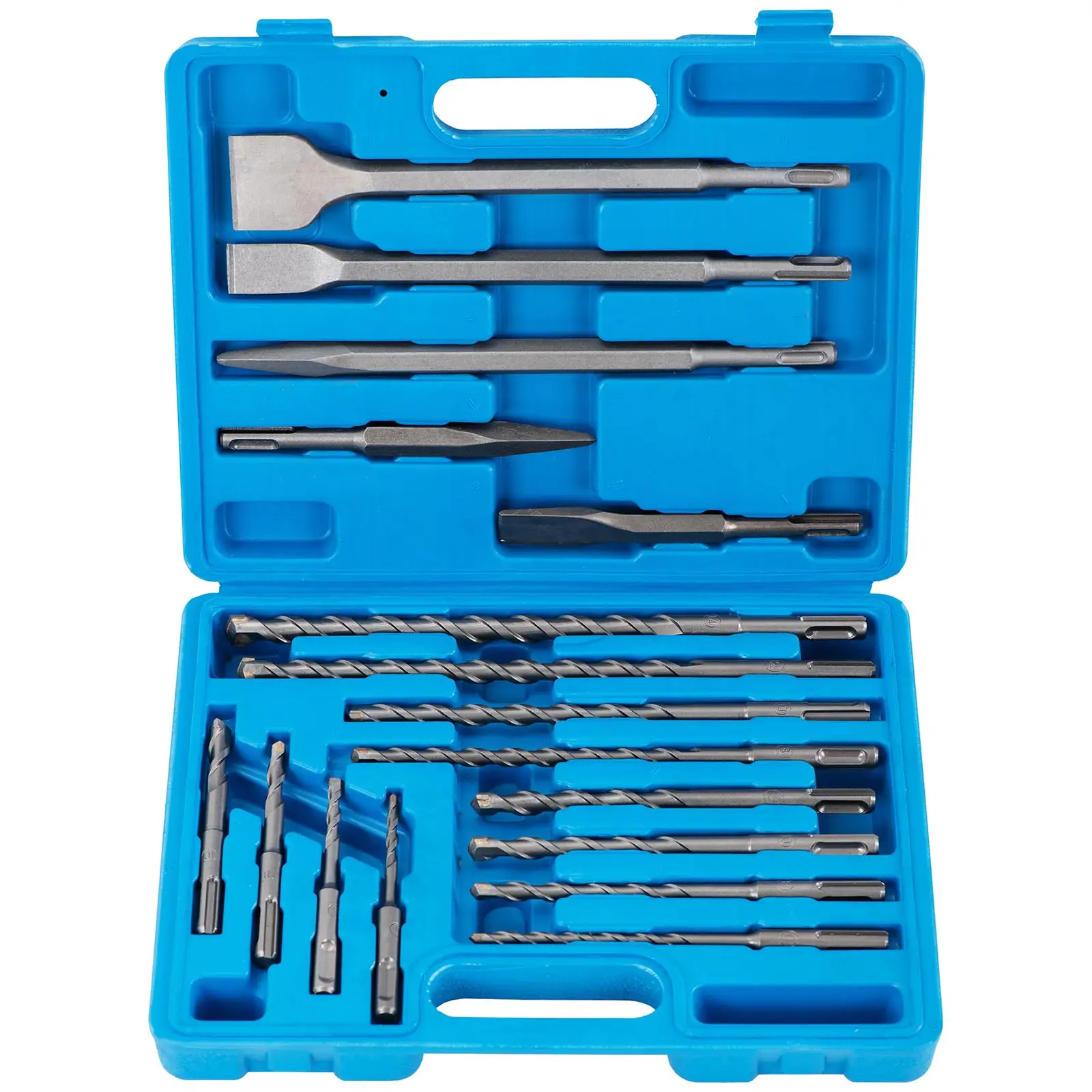 SDS Plus Drill Bit Set - 17 parts