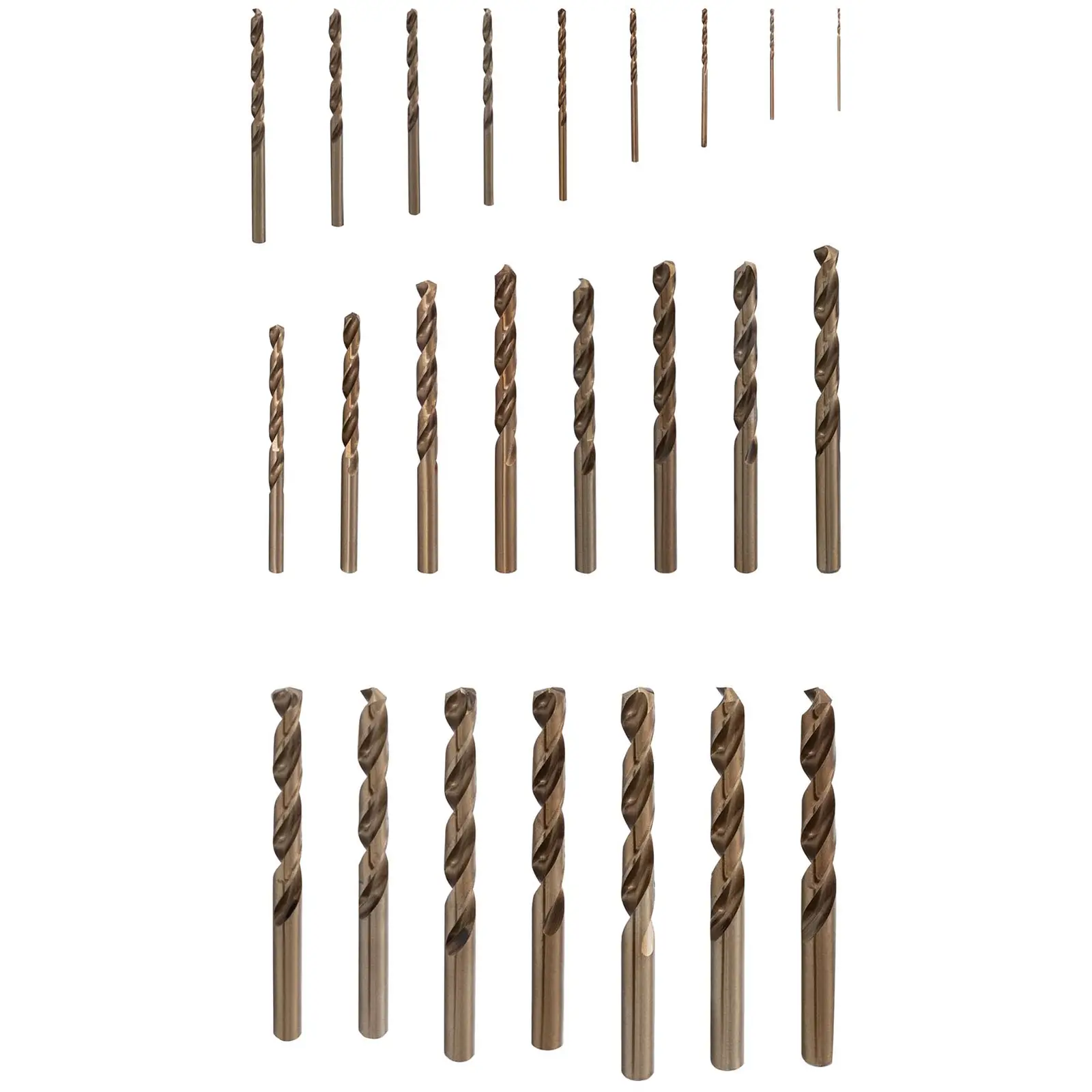Metal Drill Set - HSS-Co steel - 25 pieces