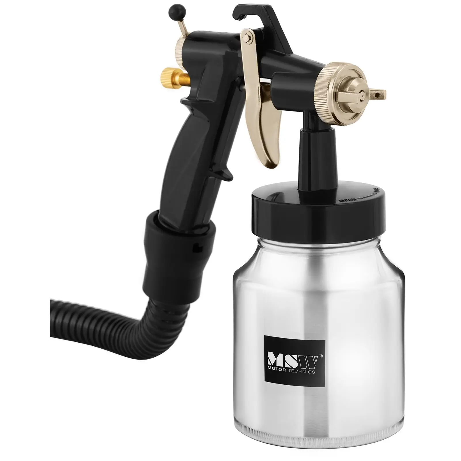 Stříkací pistole na barvy - 800 W - 1000 ml (Napájecí kabel: 2 m)