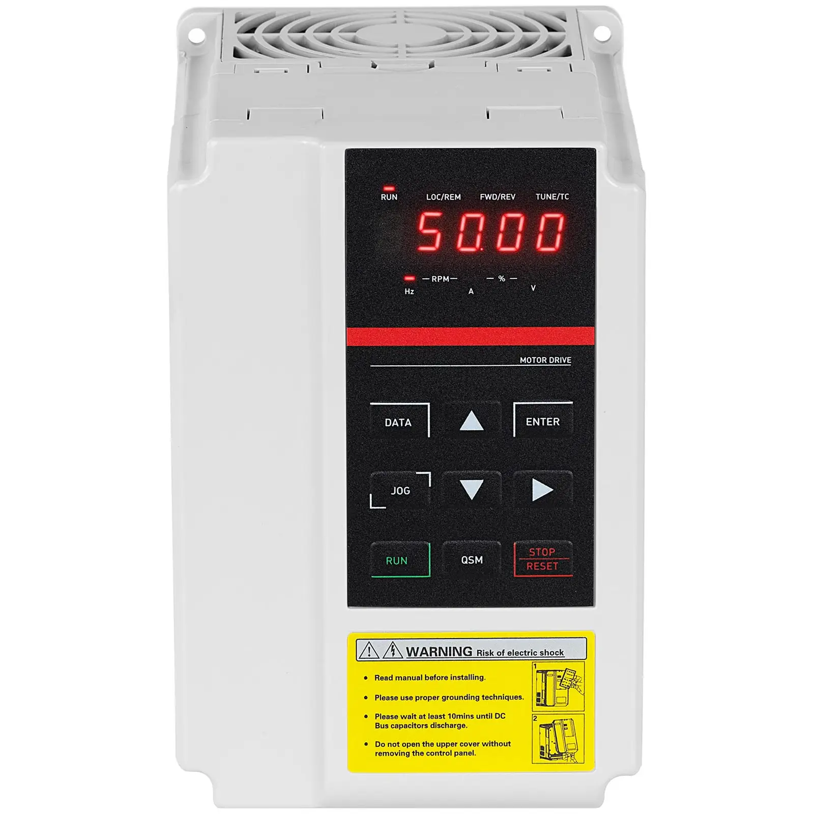 Variateur de vitesse VFD - 0,75 kW / 1 ch - 380 V - 0 - 300 Hz - LED (Protection contre la surchauffe: Oui)