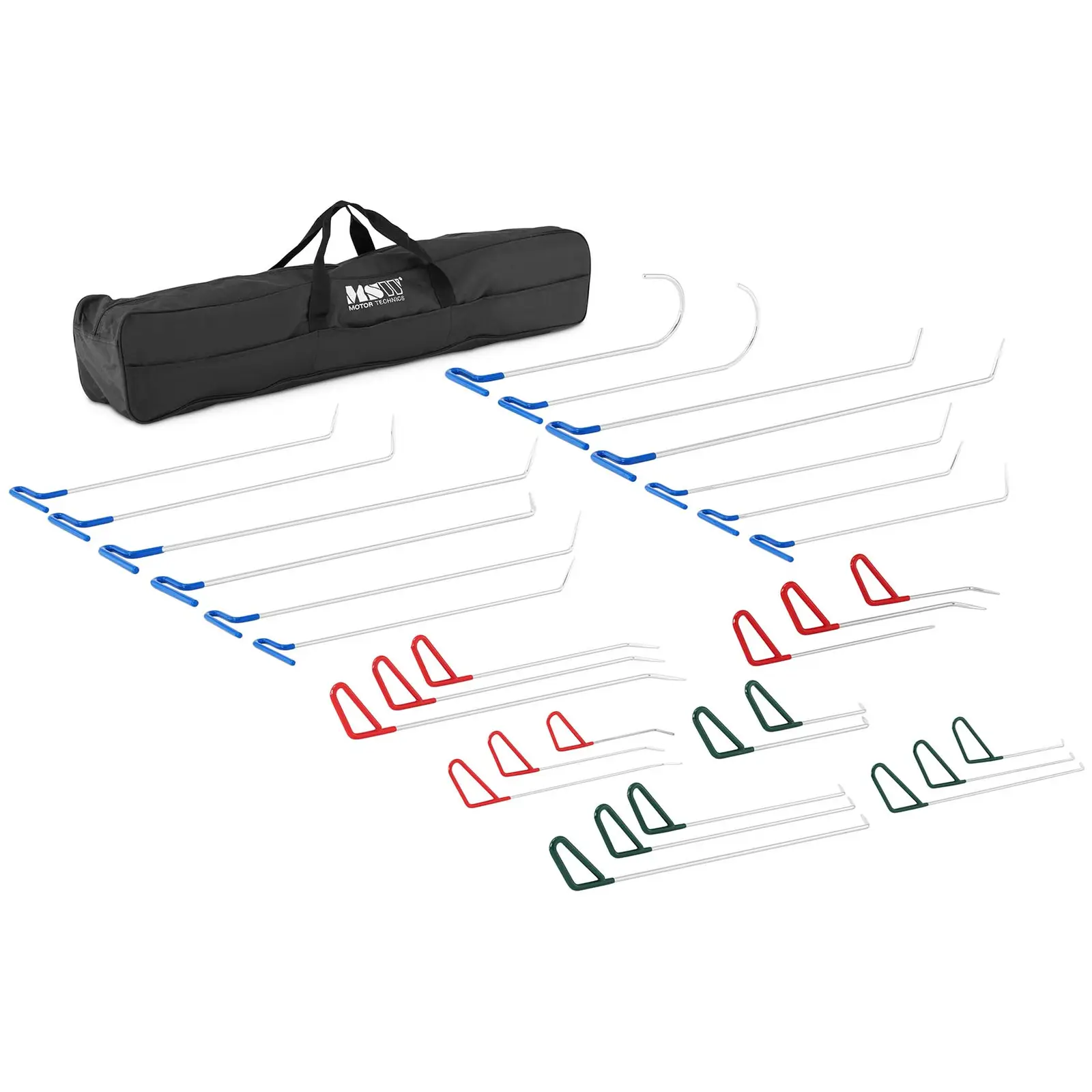 Ausbeulwerkzeug - 30 Stangen - legierter Stahl