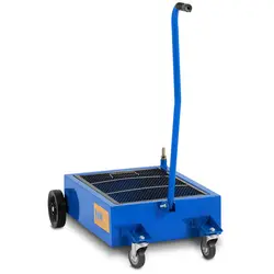 Mobile Oil Drain Pan - 35 L - direct emission by tube