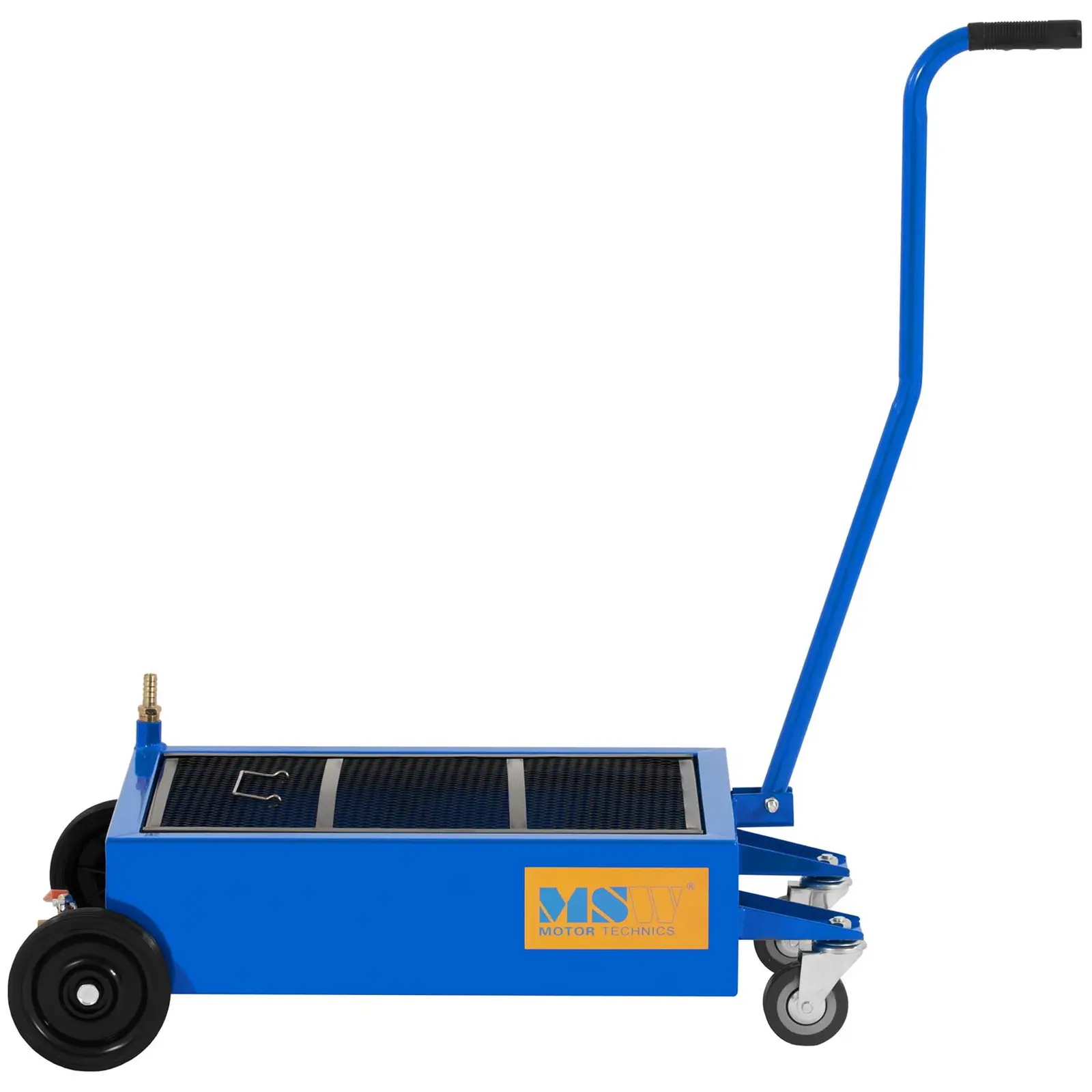 Mobile Oil Drain Pan - 35 L - direct emission by tube