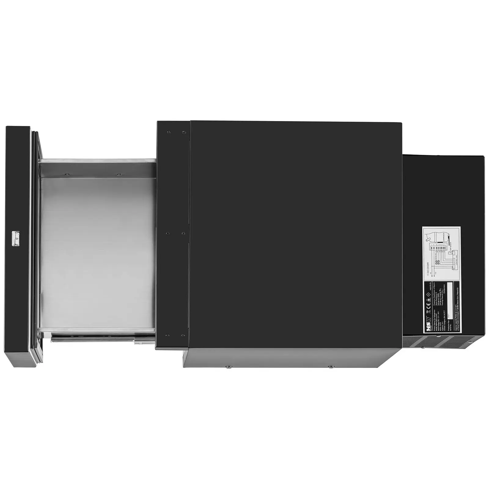 Frigo voiture - 16 l - -12 - 10 °C - 12/24 V (CC) (Type d'installation: Sur pied)