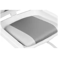 Bootstoel - 52 x 56 x 31,5 cm - Light grey, White