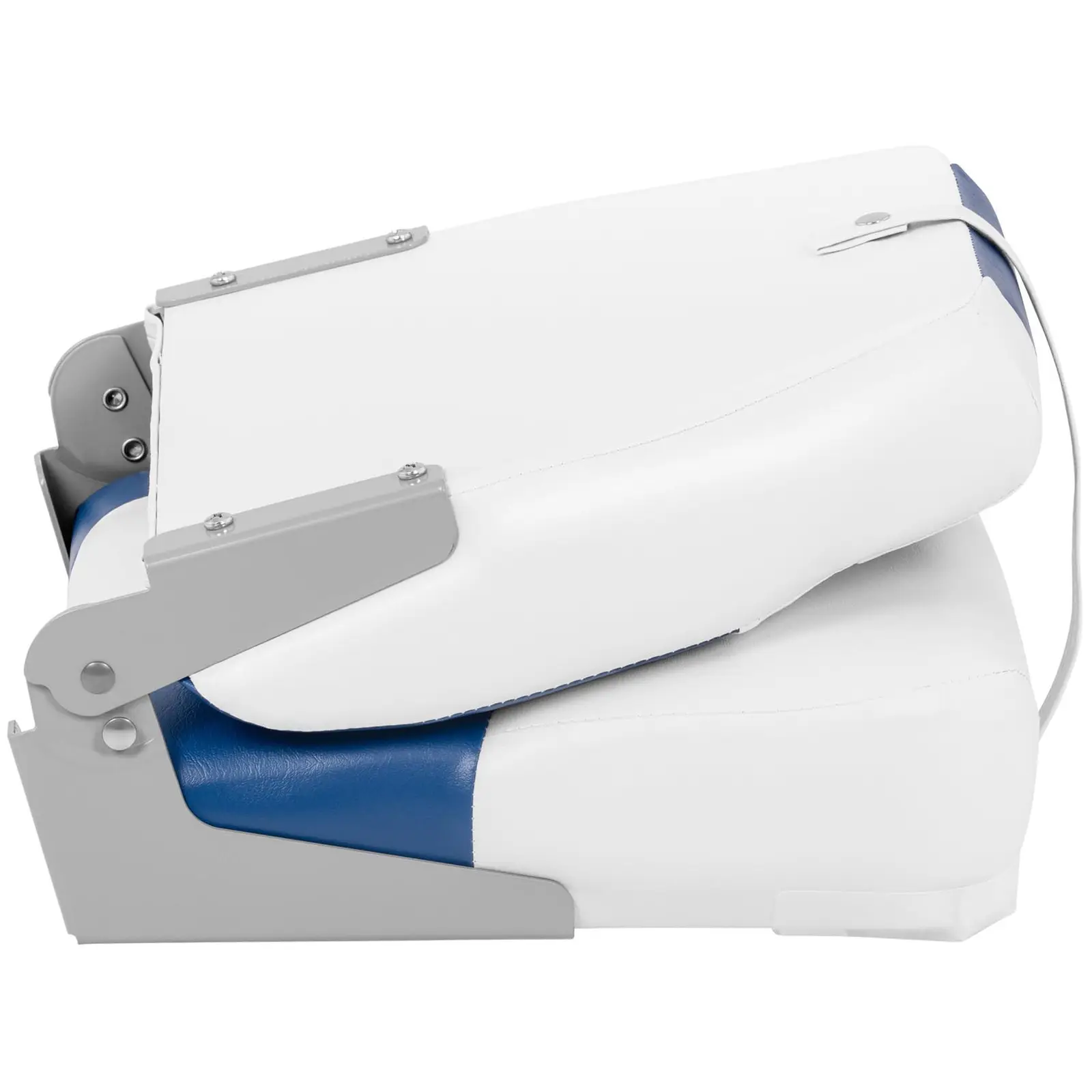 Produtos recondicionados Assento para barco - 38x42x51 cm - branco e azul