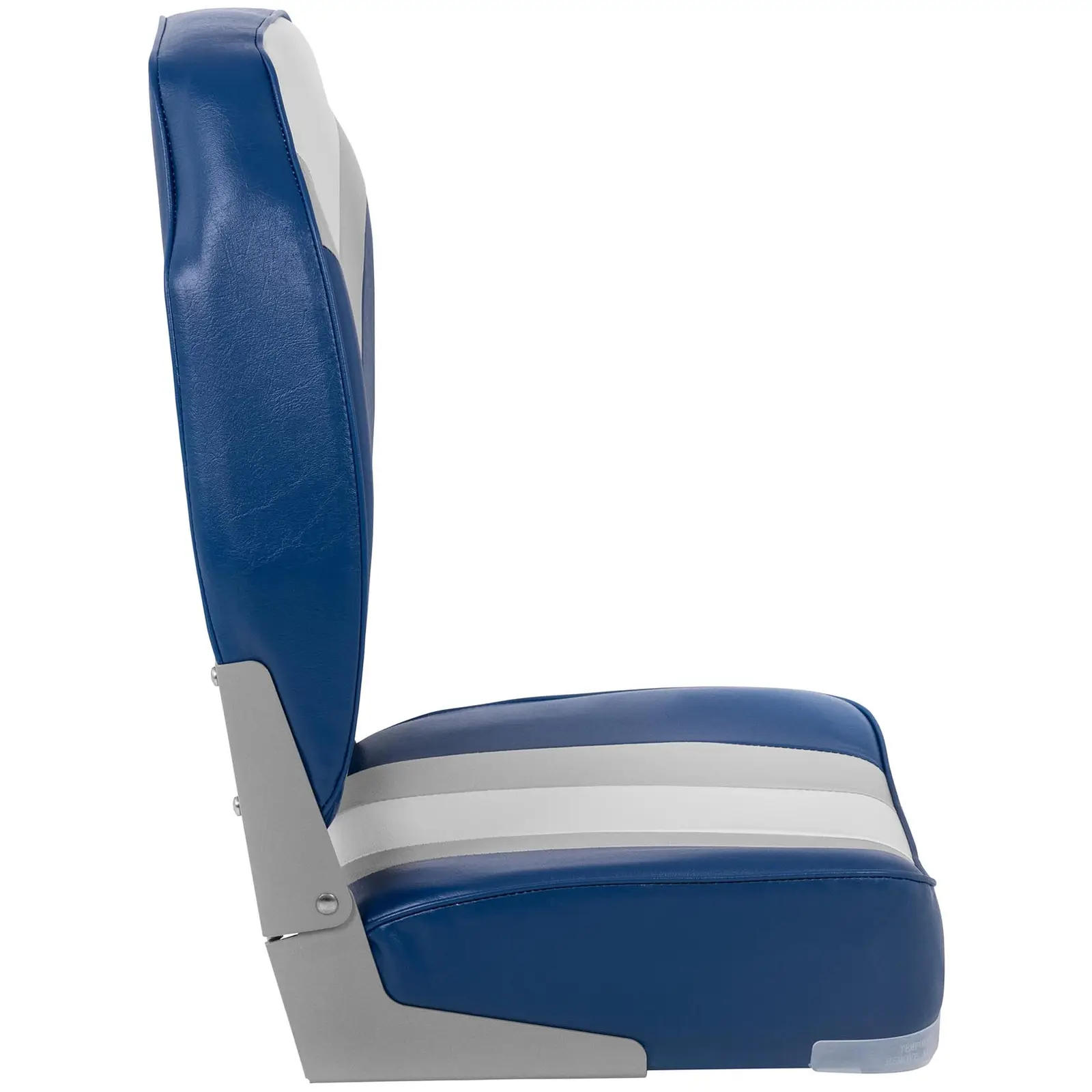 Boat Seat - 36x43x60 cm - Blue, Dark grey, White