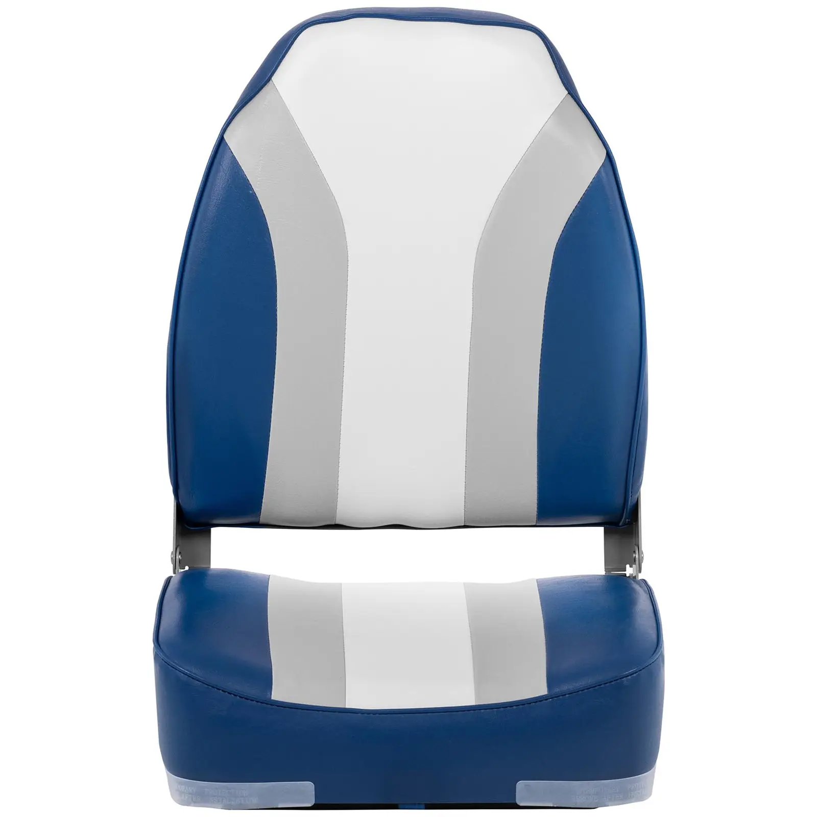 Boat Seat - 36x43x60 cm - Blue, Dark grey, White