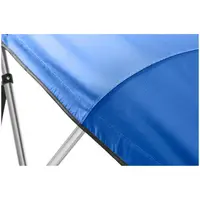 Горно покривало за лодка - 3 дъги - 243 x (246-259) x 137 (ДxШxВ) см - кобалтово синьо