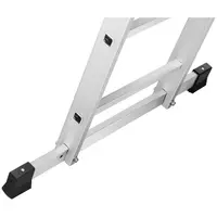 Ladder Aluminium met wielfunctie - 321,2 cm