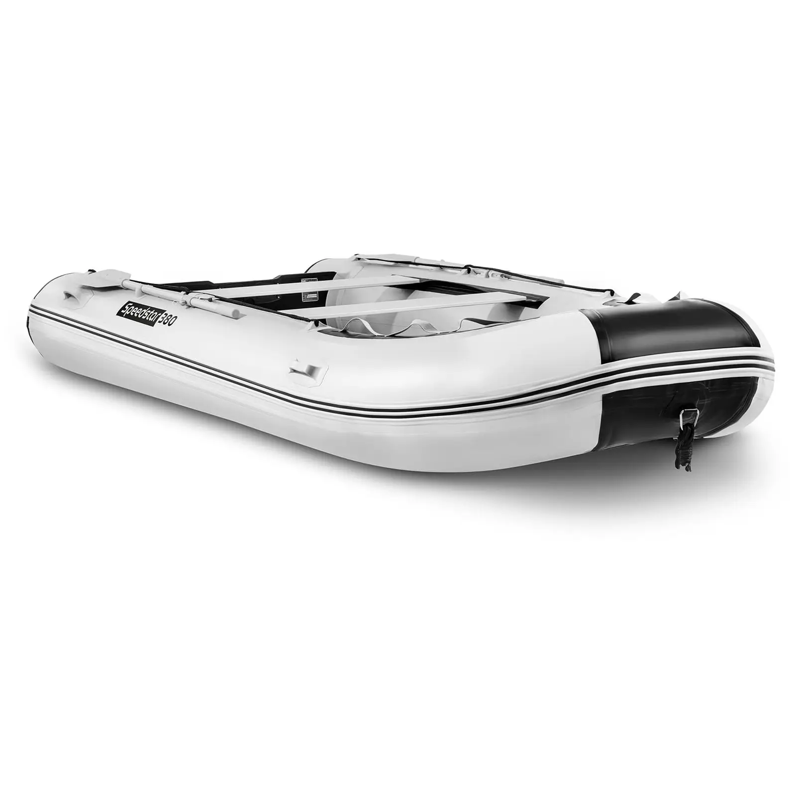 B-Ware Schlauchboot - Black, White - 843 kg