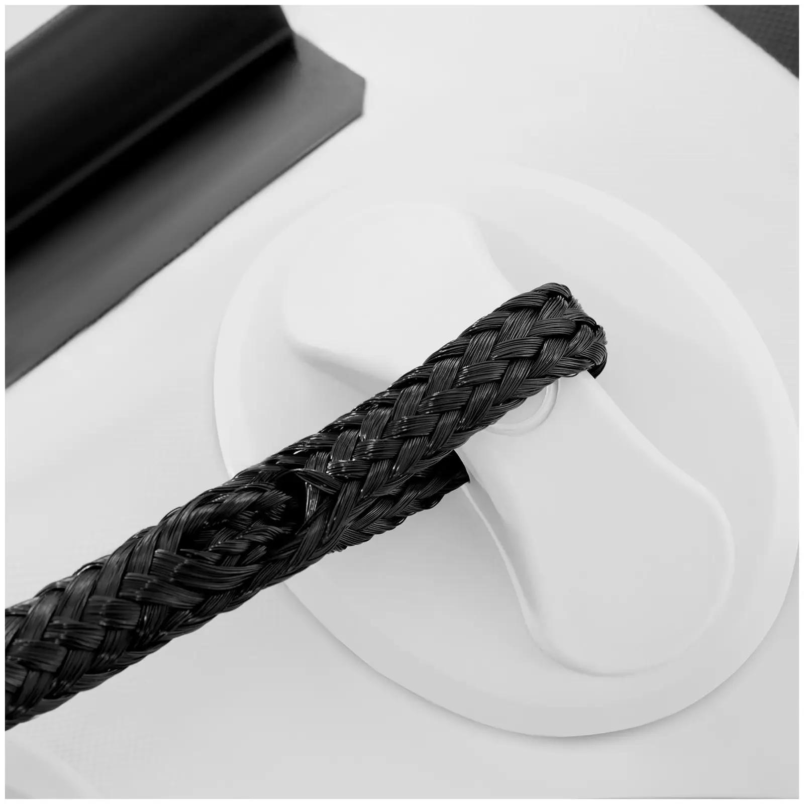 Kumivene - Black, White - 843 kg (Lisävarusteet: Korjaussarja, alumiininen peräsin x2, jalkapumppu, x1, alumiininen istuin x2)