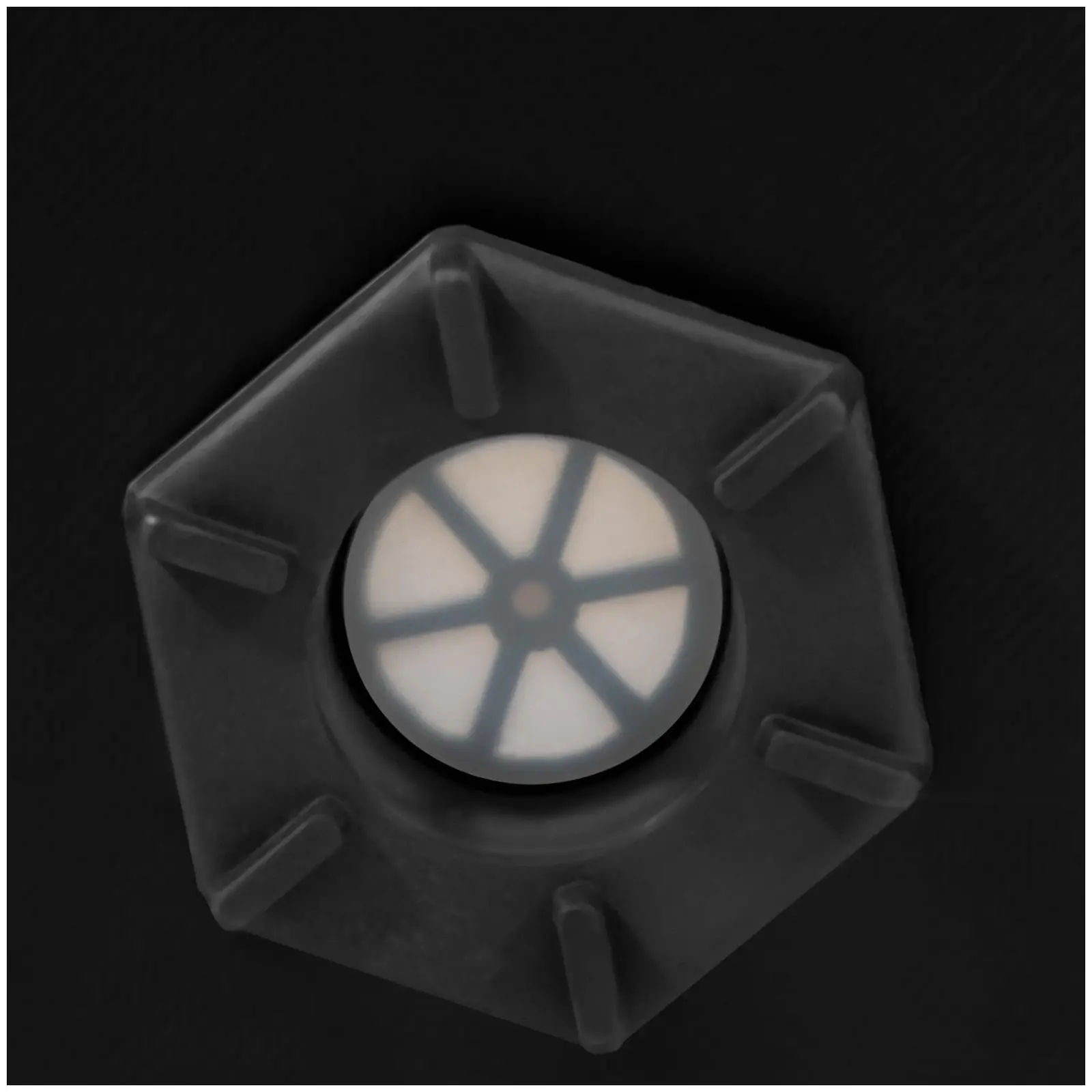 Kumivene - Black, White - 843 kg (Ulkomitat [cm]: 380 x 180)