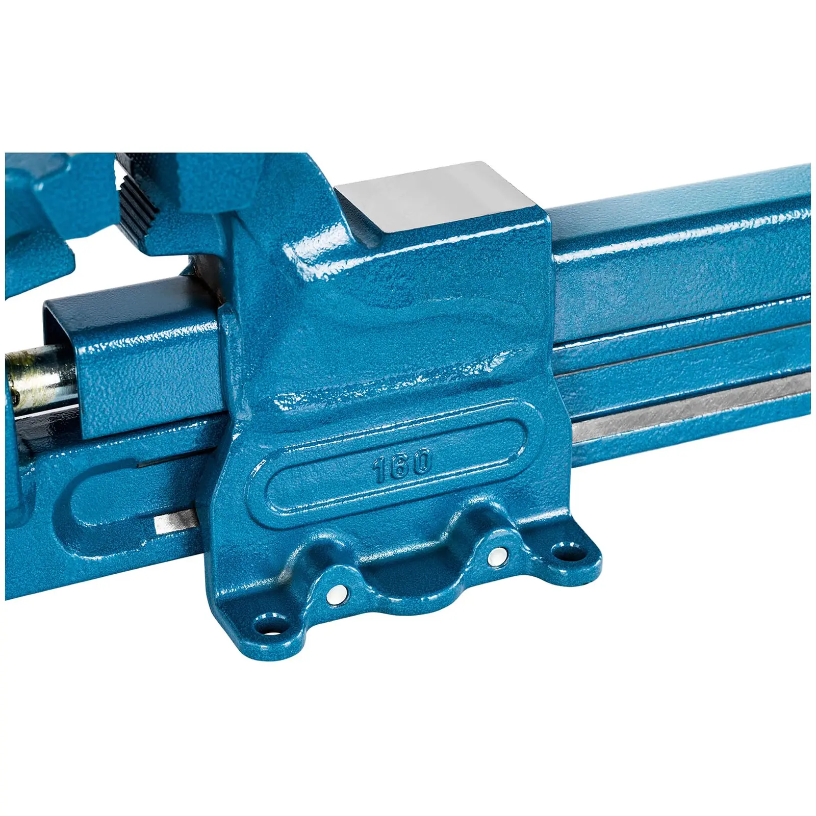 Stolní svěrák - rozpětí 225 mm - šířka čelistí 160 mm (Velikost kovadliny [mm]: 70x56)