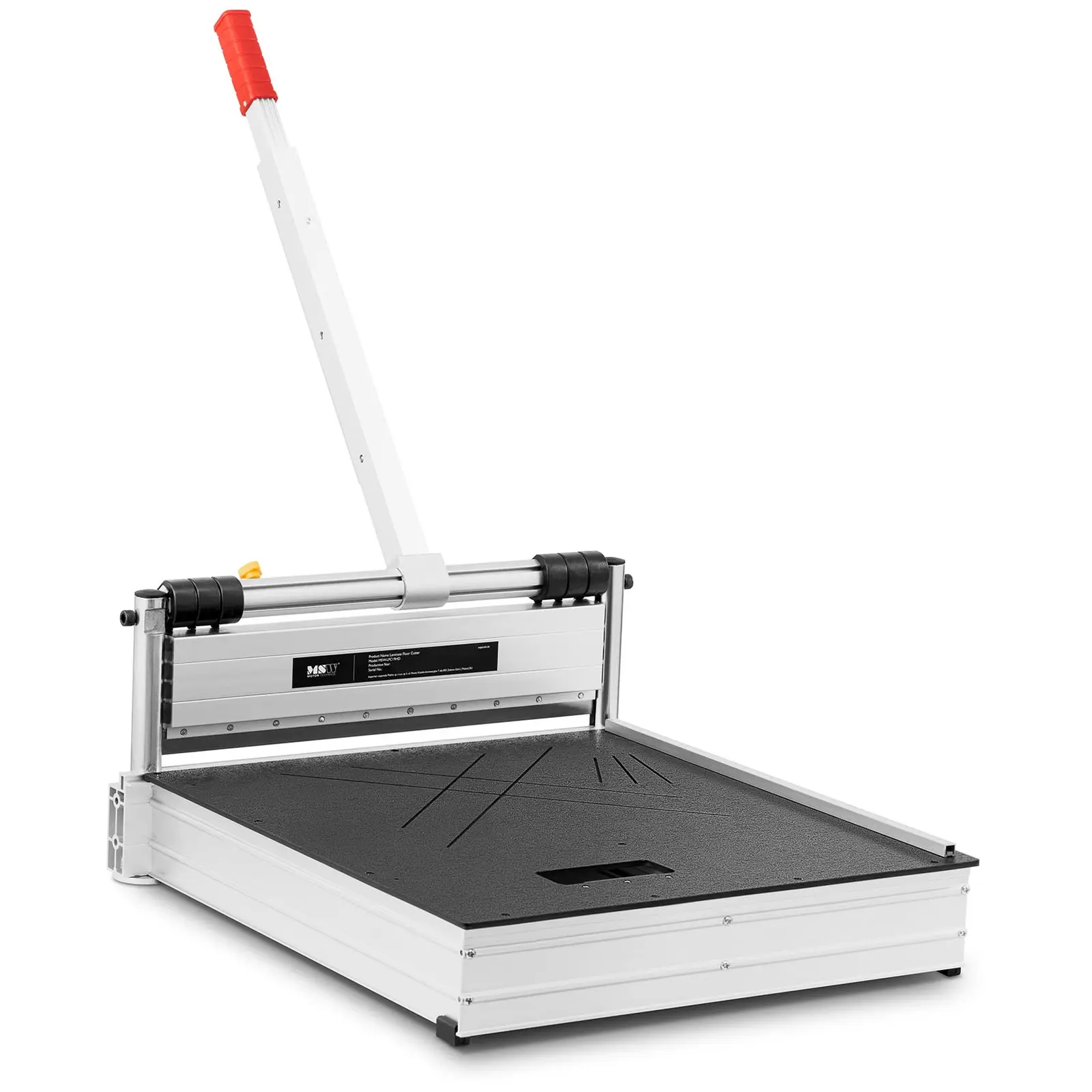 Vinyl and Laminate cutter - manual - thickness: 16mm - angle gauge - 490mm - Wheels