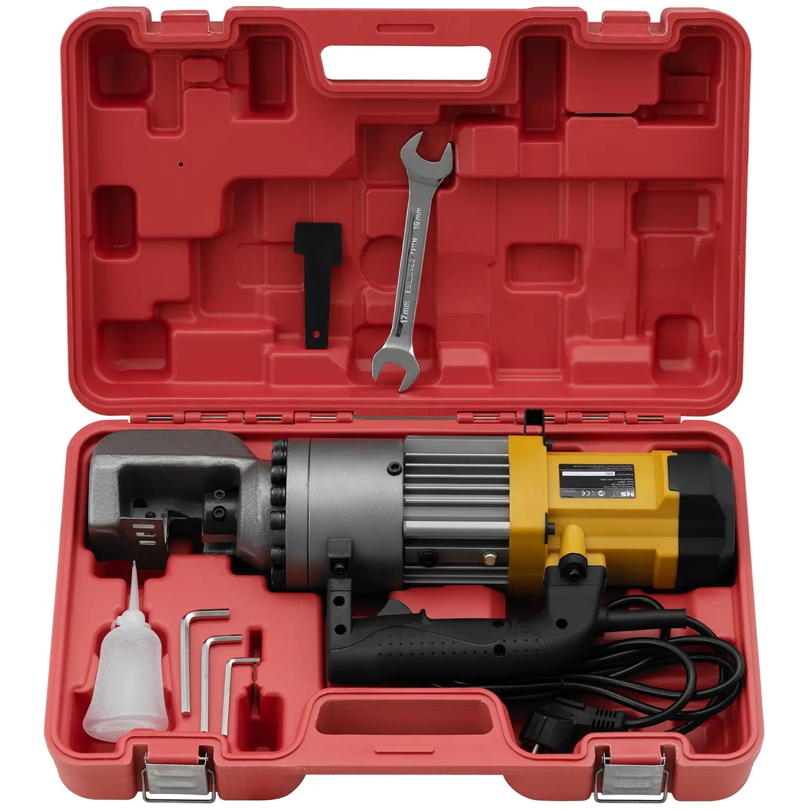Hydraulická řezačka šroubů - 4 - 22 mm - 25 t (Barva: Stříbrná)