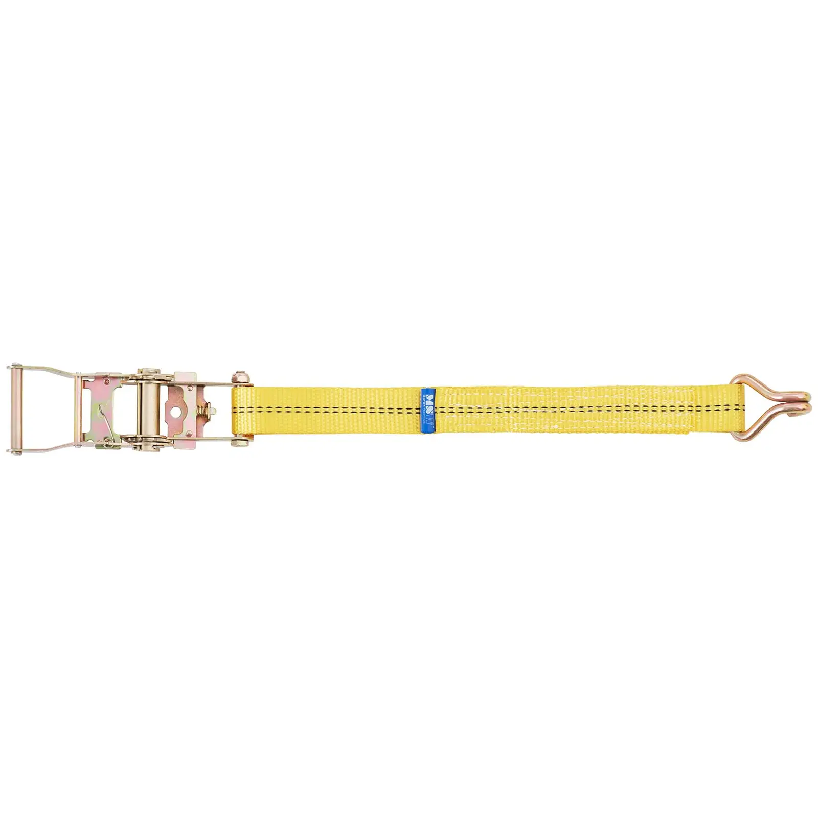 4 Ratchet Straps - load restraint - Length 6 m (5.5 m loose end + 0.5 m ratchet end)