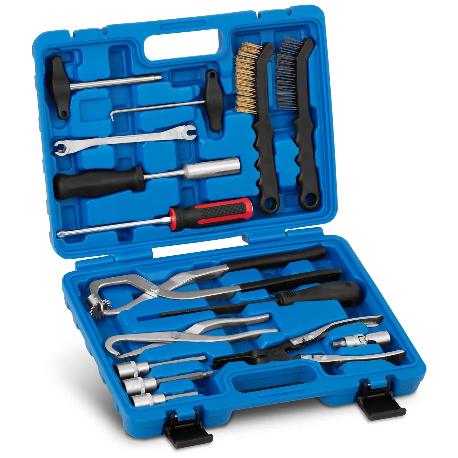 Brake Tool Set - universal - complete - Carbon steel / chrome vanadium steel / plastic (PP)