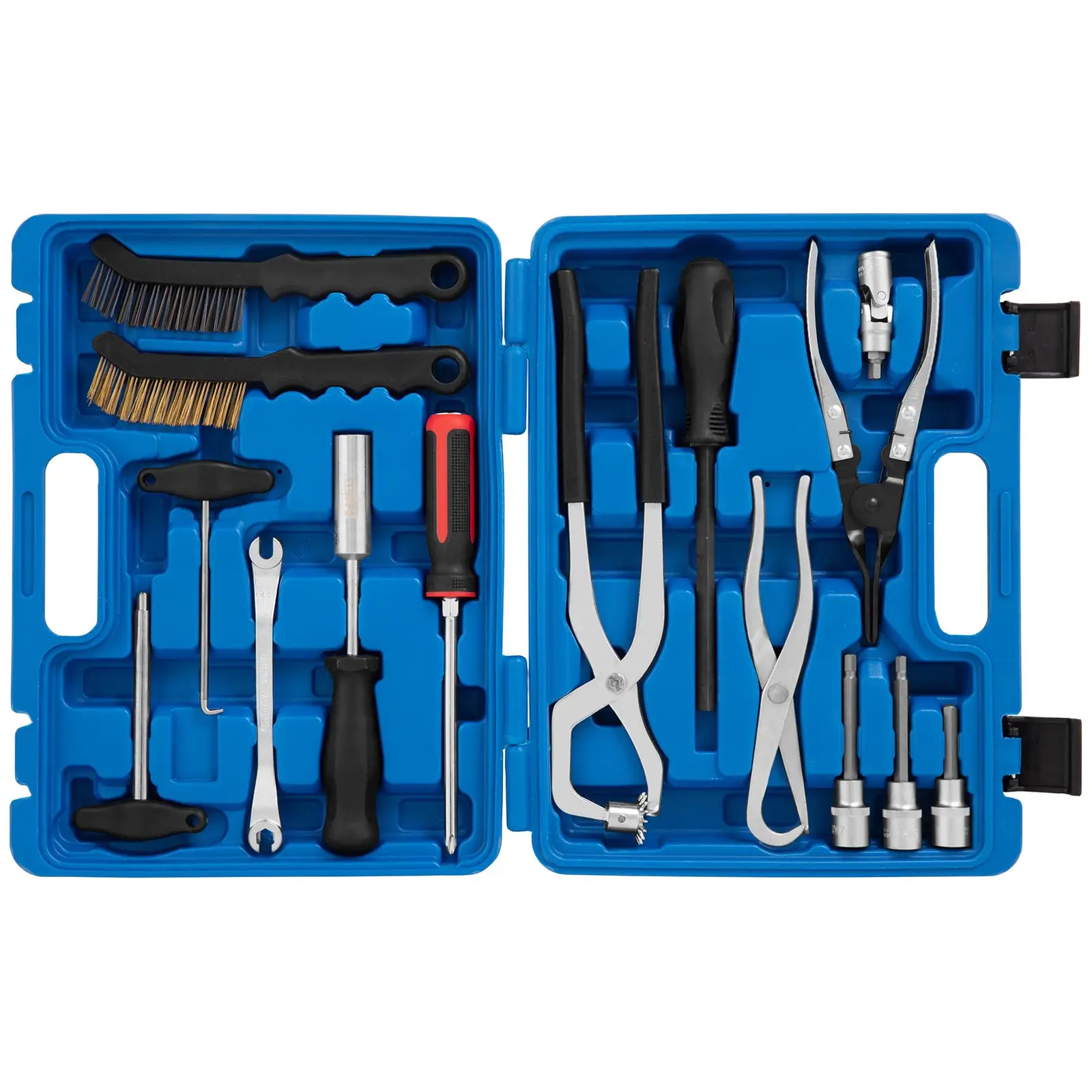 Brake Tool Set - universal - complete - Carbon steel / chrome vanadium steel / plastic (PP)