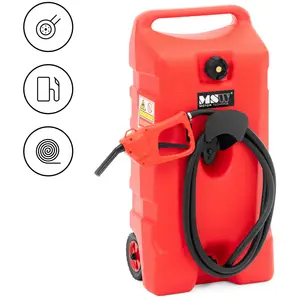Fuel Container - with tap and wheels - 53 L