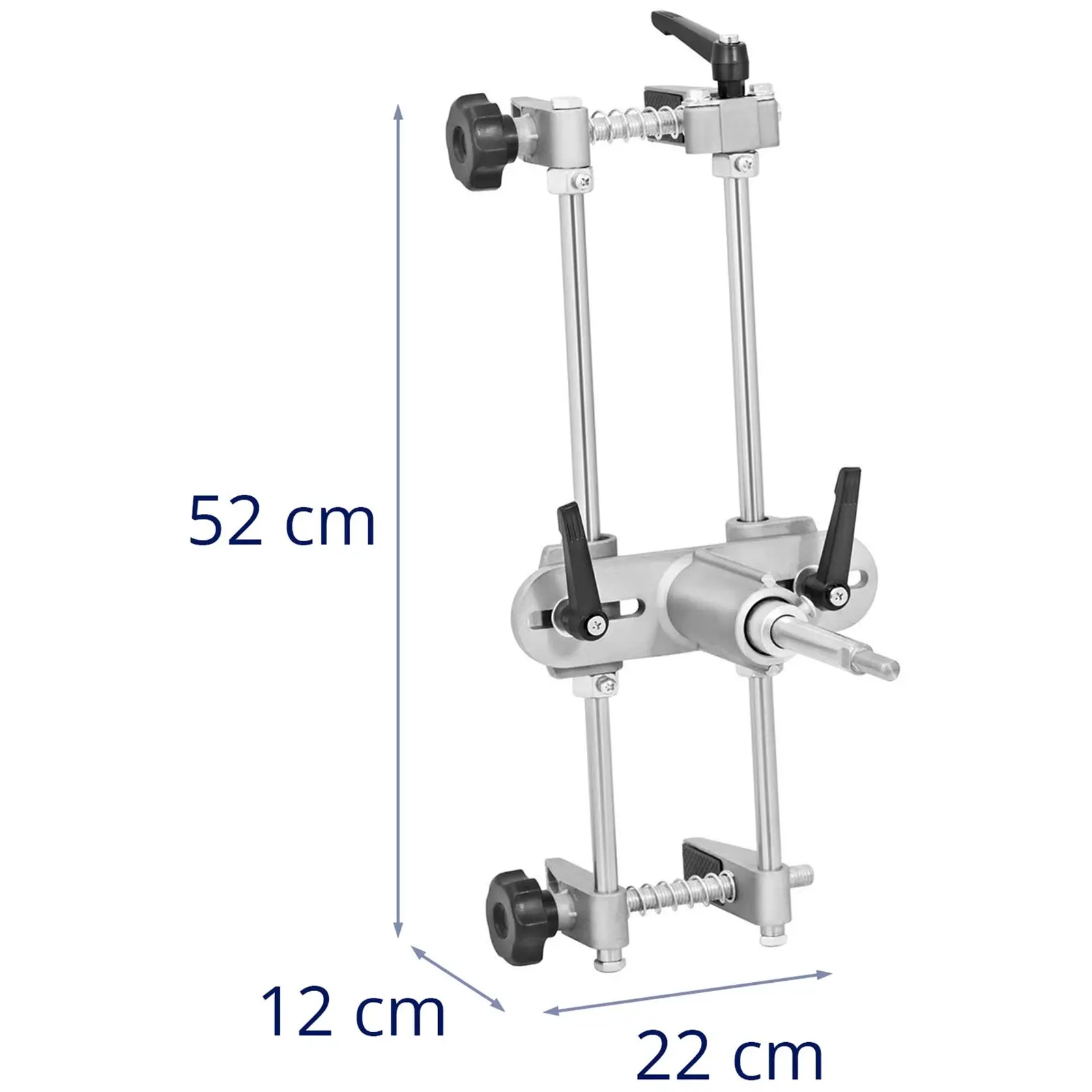 Mortasatrice per serrature - Teste operatrici di 18/22/24 mm - Profondità di discesa fino a 130 mm 