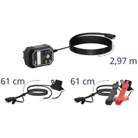 Compact fully automatic intelligent Car Battery Charger - 0.75 A - 6/12 V