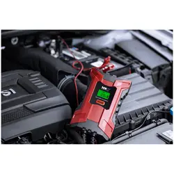 Chargeur de batterie de voiture - 6/12 V - 2/6 A - LCD