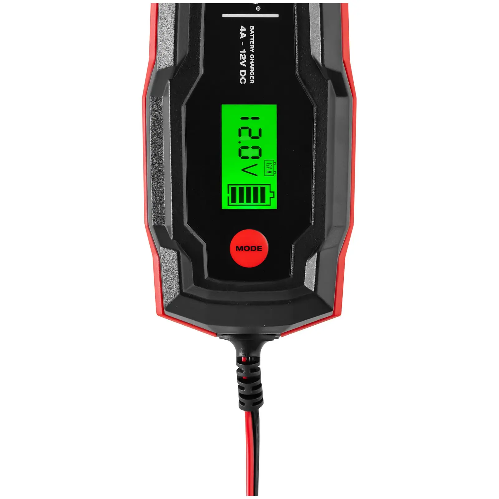 Chargeur de batterie de voiture -12 V - 4 A - LCD