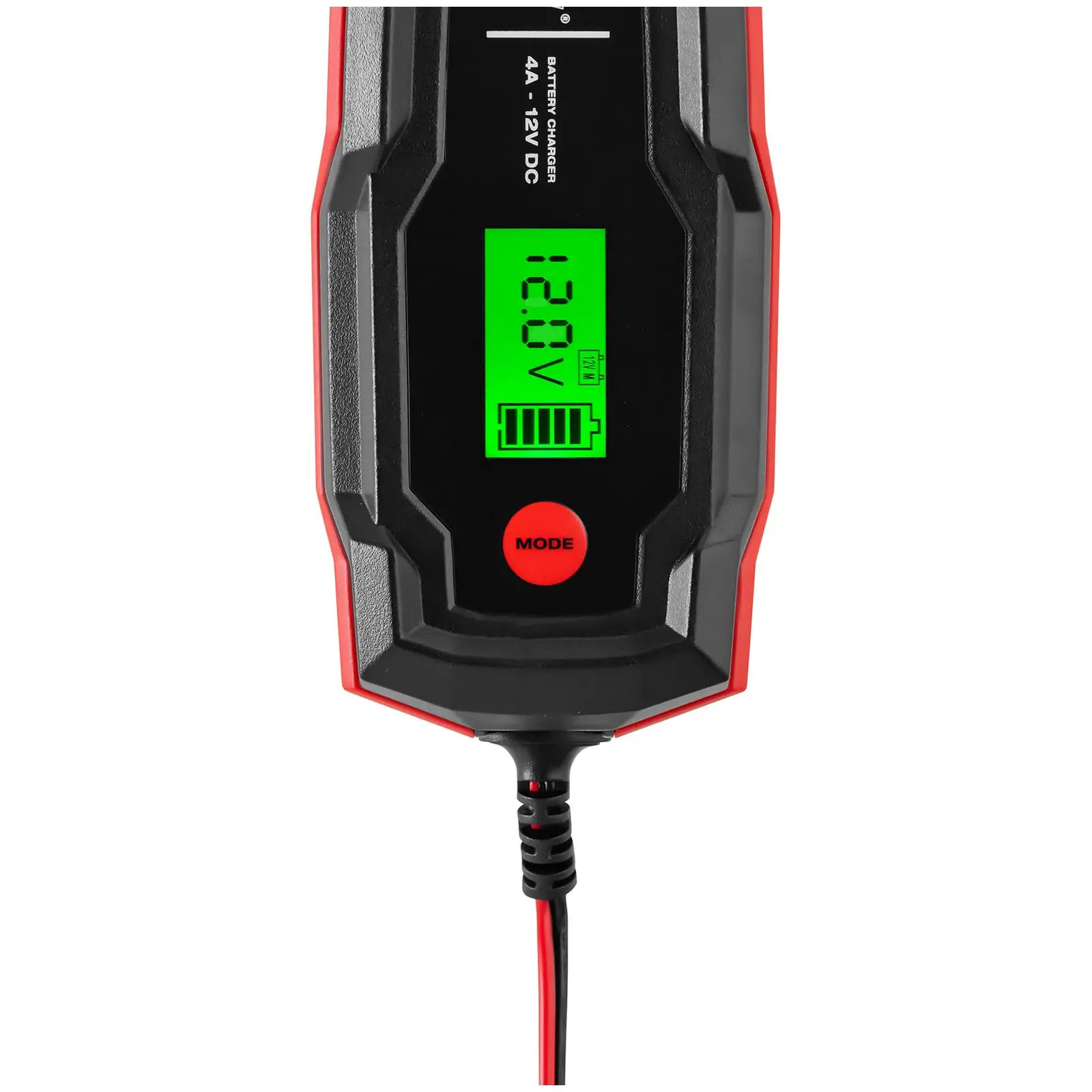 Cargador de batería de coche - 12 V - 4 A - LCD