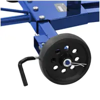 Suporte para pneus de veículos - móvel - com travão - 100 kg - para 4 pneus