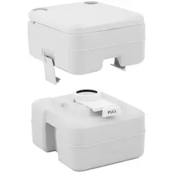 Camping toilet - 230 x 210 mm - 13 L zoet water - 20 L afvalwater