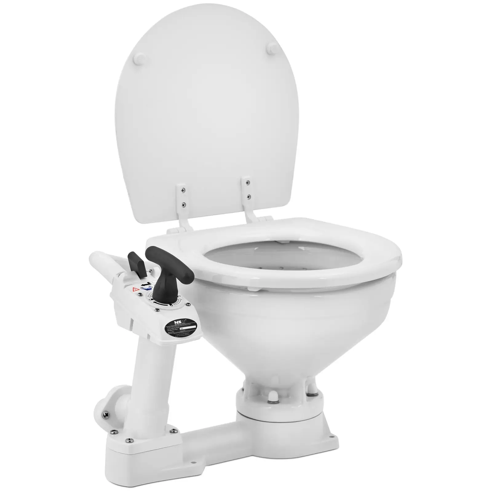 Levně Lodní záchod s ruční pumpou keramická mísa pohodlný a kompaktní - Lodní záchody MSW