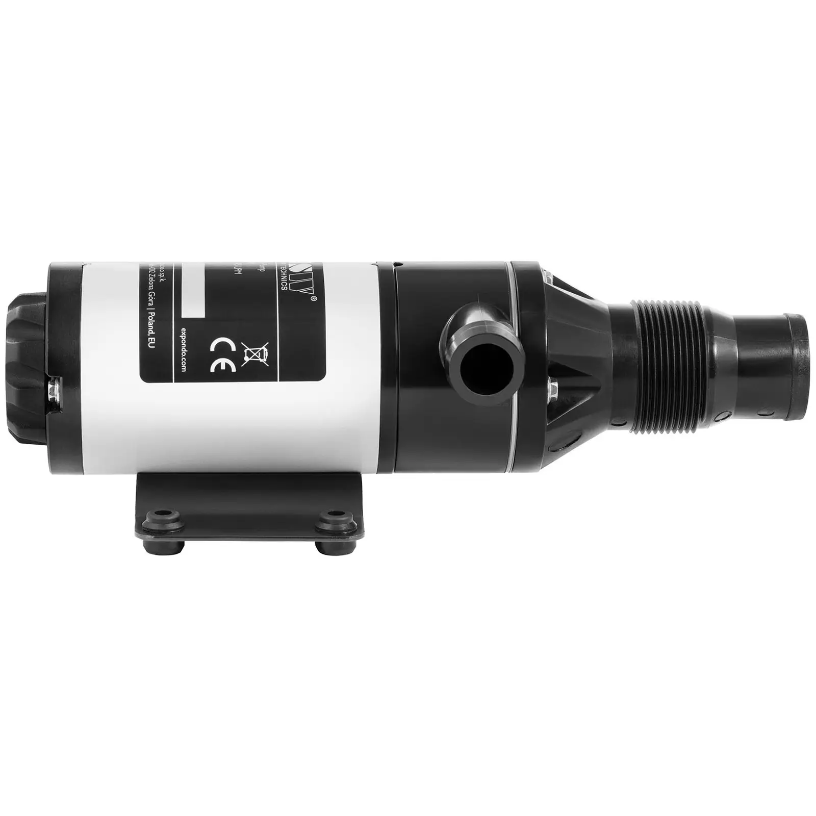 Macerator pump - 12 V, 12 A - 45 L/min - S1 (kontinuerlig drift)