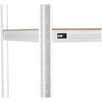 Metalni stalak za skladištenje - 100 x 50 x 197 cm - za 5 x 150 kg - sivi
