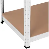 Metal storage rack - 100 x 50 x 197 cm - for 5 x 150 kg - Grey