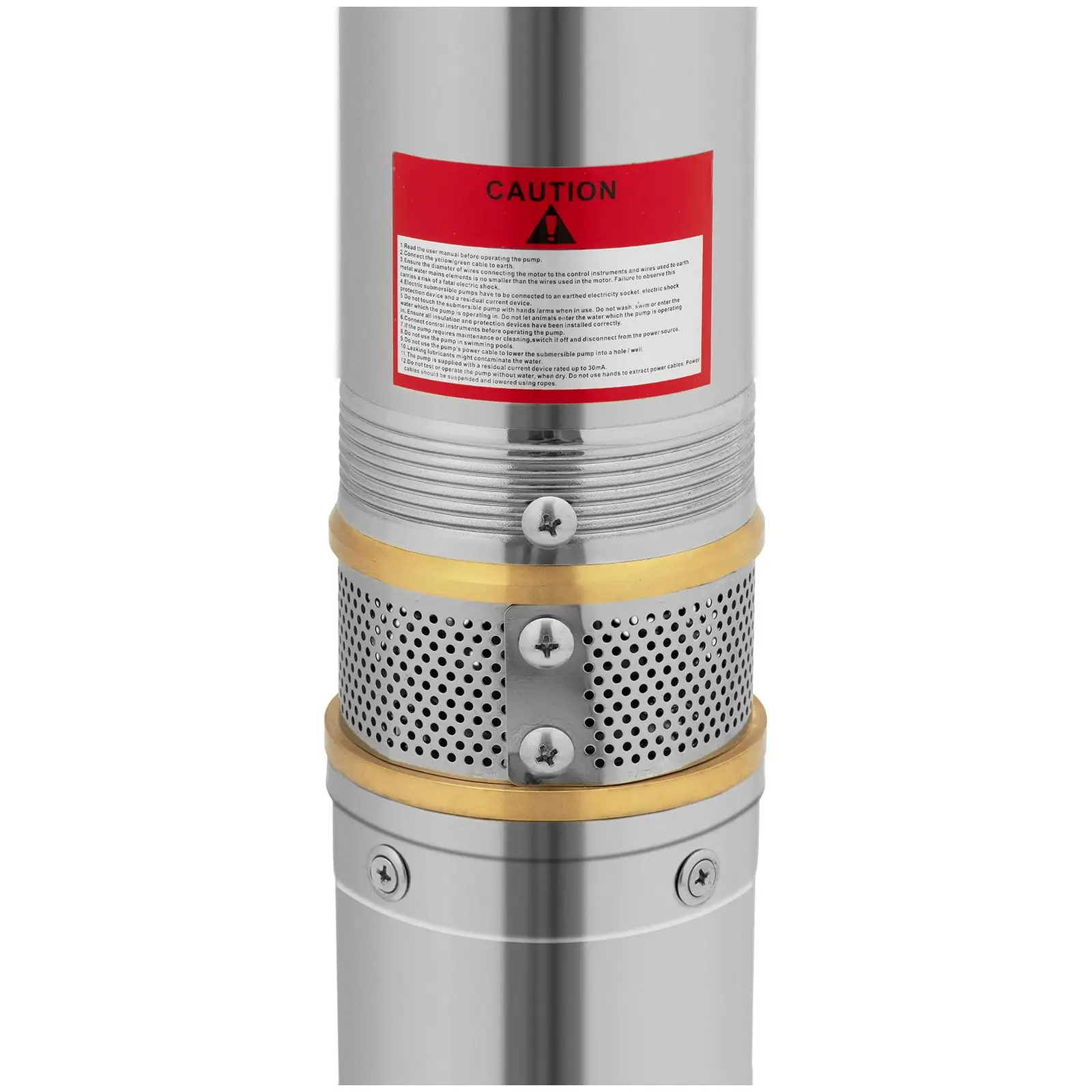 Pompe immergée - 7100 l/h - 750 W - acier inoxydable (Profondeur de pompage max.: 73.5 m)