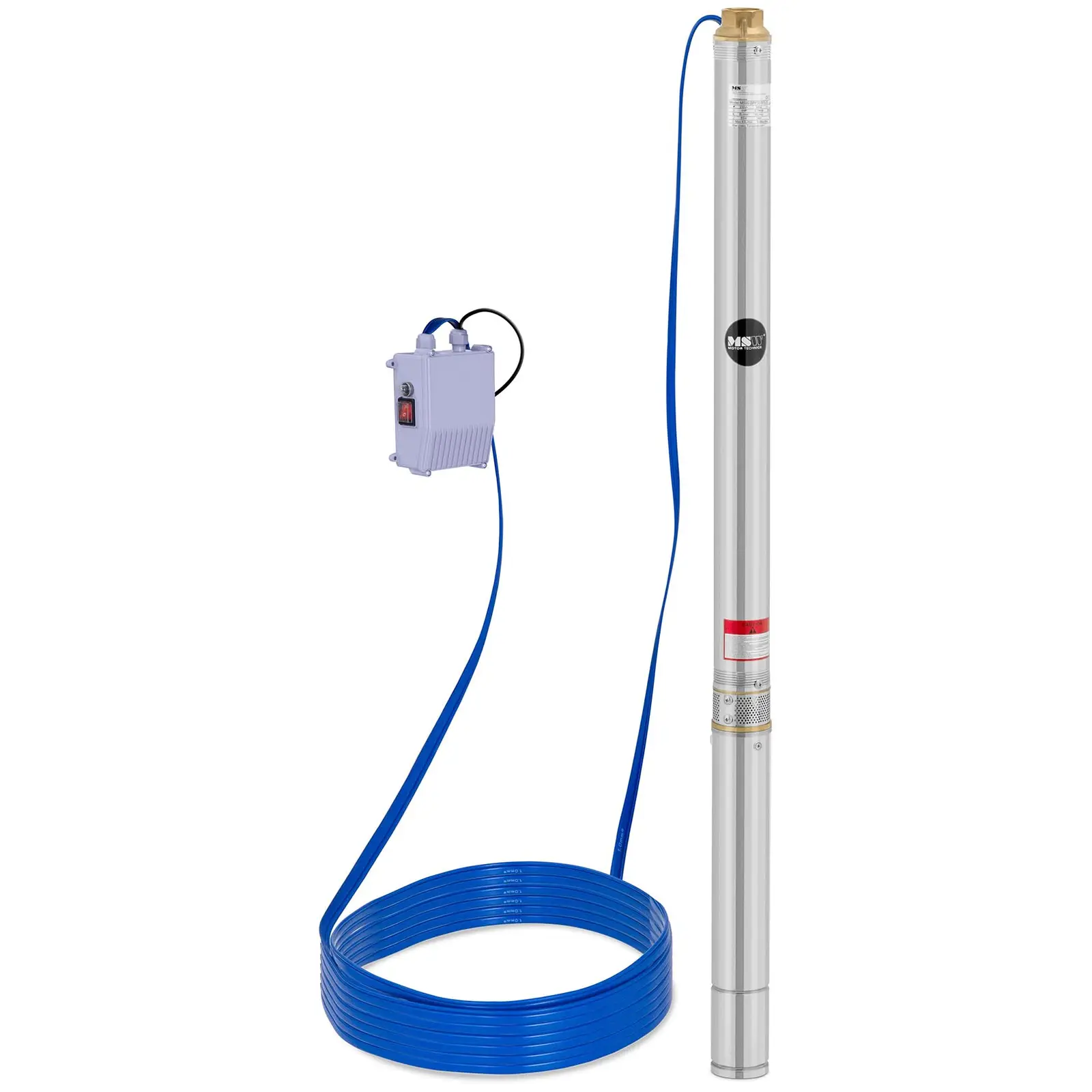 Čerpadlo do studny - 3 800 l/h - 750 W - ušlechtilá ocel