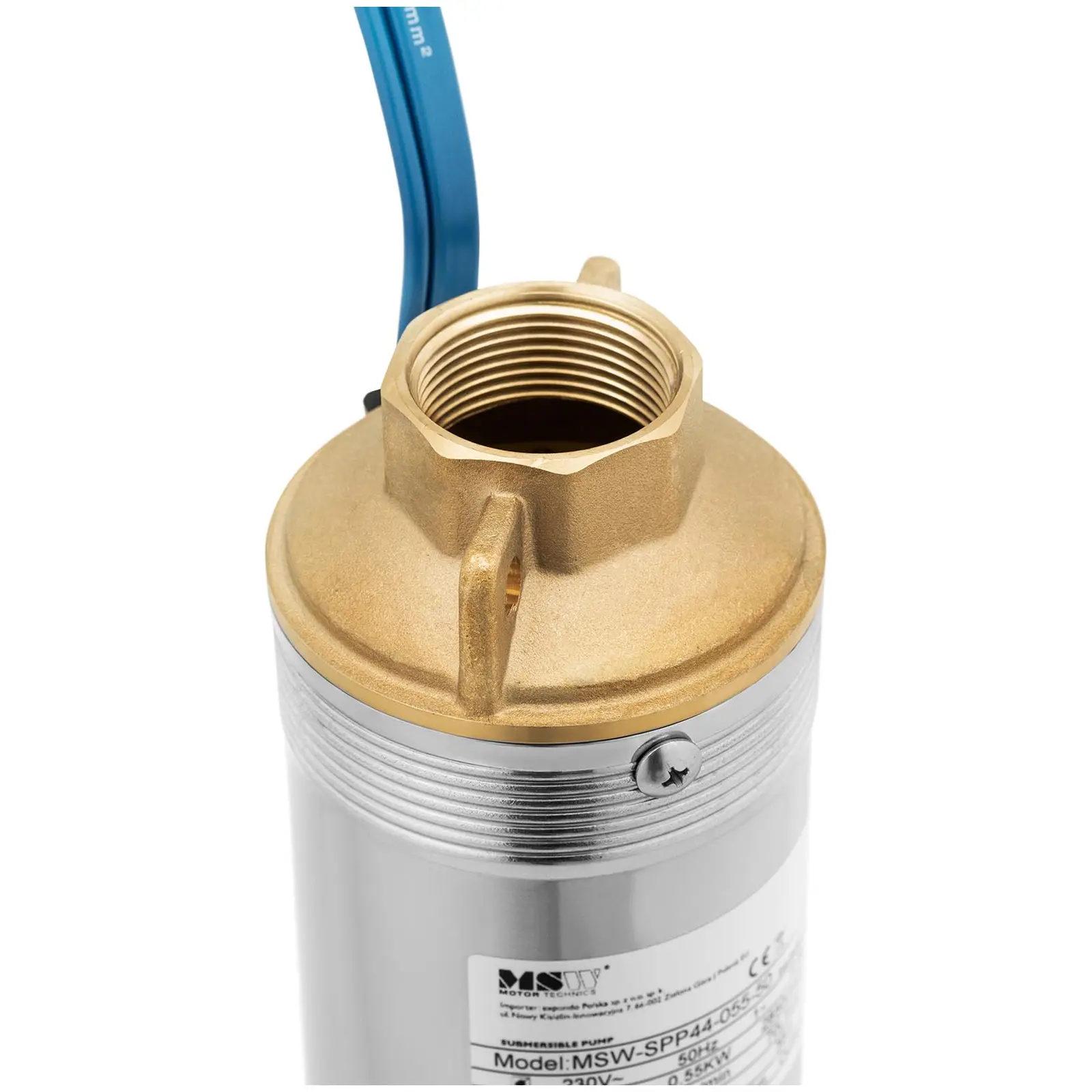 Čerpadlo do studny - 7100 l/h - 550 W - ušlechtilá ocel (Napájecí kabel: 50 m)