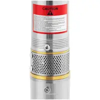 Pompa sommersa per pozzo - 3800 l/h - 500 W - Acciaio inox