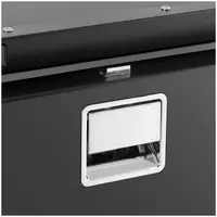Car Refrigerator / freezer - with drawer - 12/24 V - 40 L - stainless steel