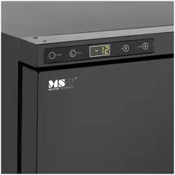 Refrigerador para automóvil - 105 L - -12 - 10 °C - 12/24 V - acero