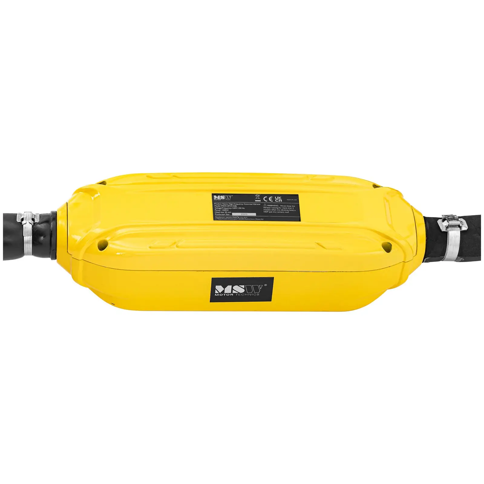 Hochfrequenz Betonrüttler mit Umformer - 1500 W - 490 x 50 mm - 230 V (Ausgeübte Kraft: 5 kN)