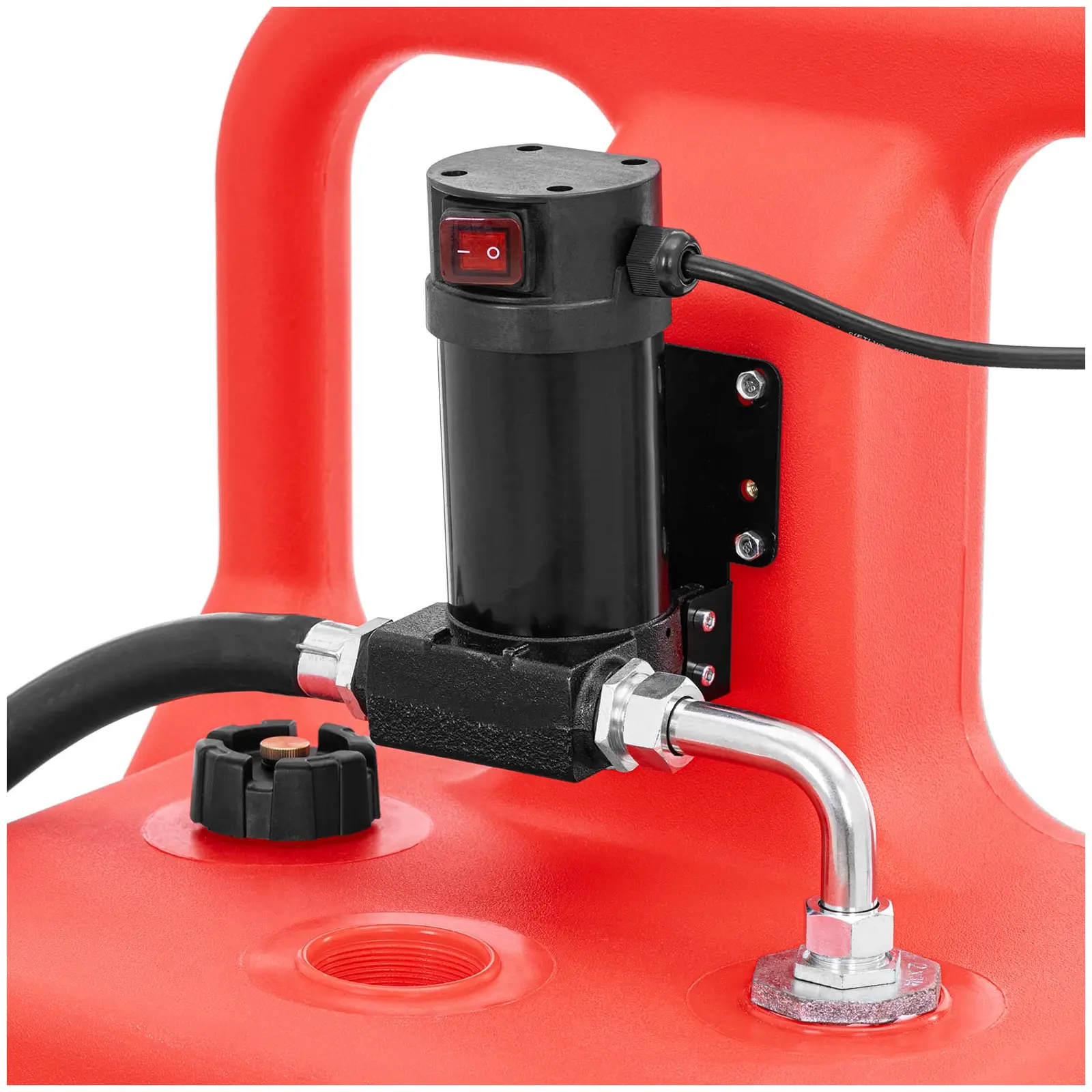 Mobile filling station - with electric pump, tap and wheels - 120 l - 37 l/min